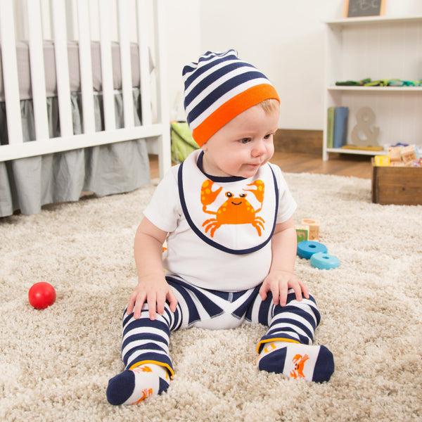 Pavilion Gift Company Nautical Crab One Size Fits All Baby Hat