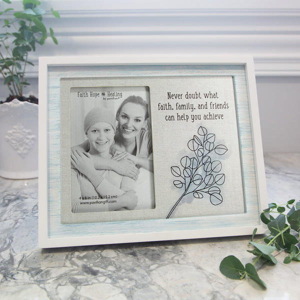 Pavilion Gift Company Never Doubt 9.75" X 8.25" Frame (Holds 4" X 6" Photo)