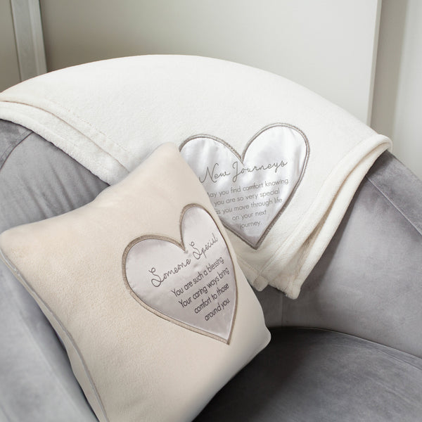 Pavilion Gift Company New Journeys 50" X 60" Royal Plush Blanket