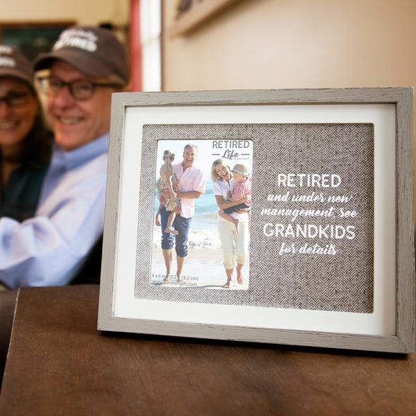 Pavilion Gift Company New Management 9.75" X 8.25" Frame (Holds 4" X 6" Photo)