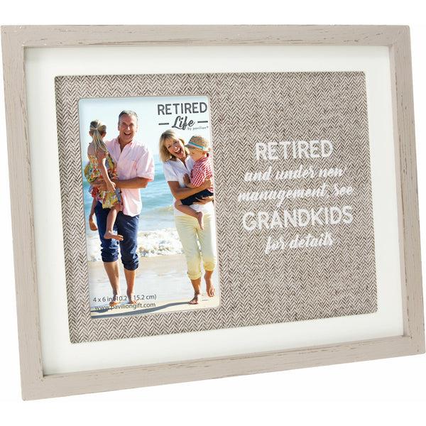 pavilion gift company New Management 9.75" x 8.25" Frame (Holds 4" x 6" Photo)