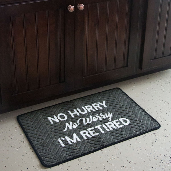 Pavilion Gift Company No Hurry 27.5" X 17.75" Floor Mat