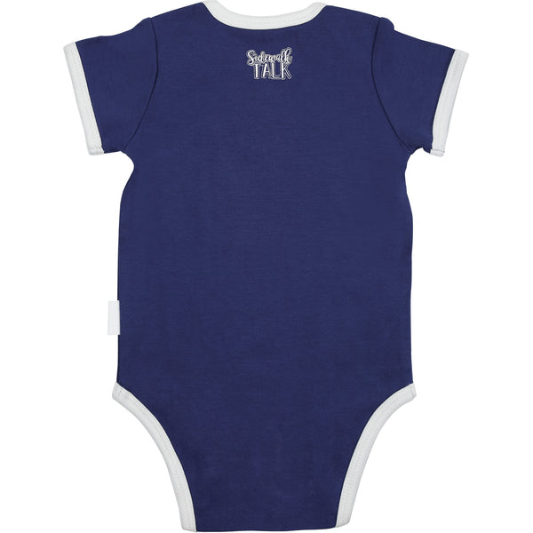 Pavilion Gift Company No Pants 12-24 Months Navy Bodysuit