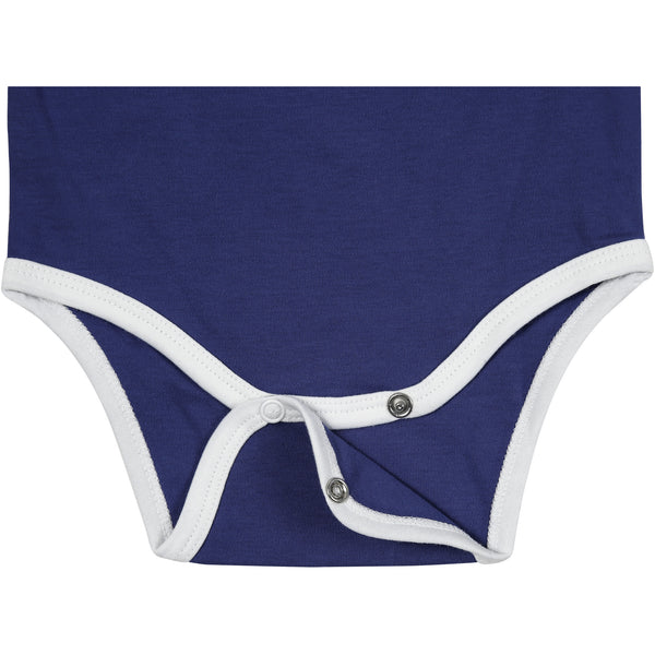 Pavilion Gift Company No Pants 12-24 Months Navy Bodysuit