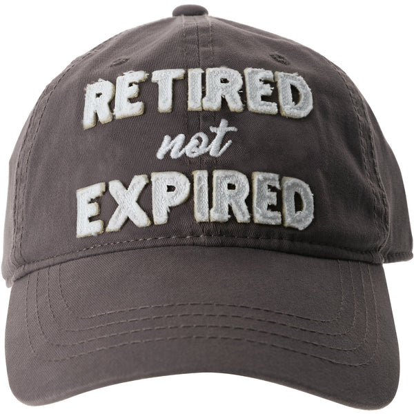 pavilion gift company Not Expired Gray Adjustable Hat