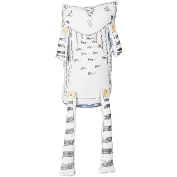 pavilion gift company Oaklee the Owl 13" Owl Stuffed Animal/Door Stopper