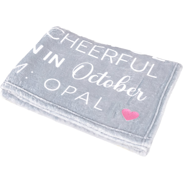 Pavilion Gift Company October 50" X 60" Royal Plush Blanket