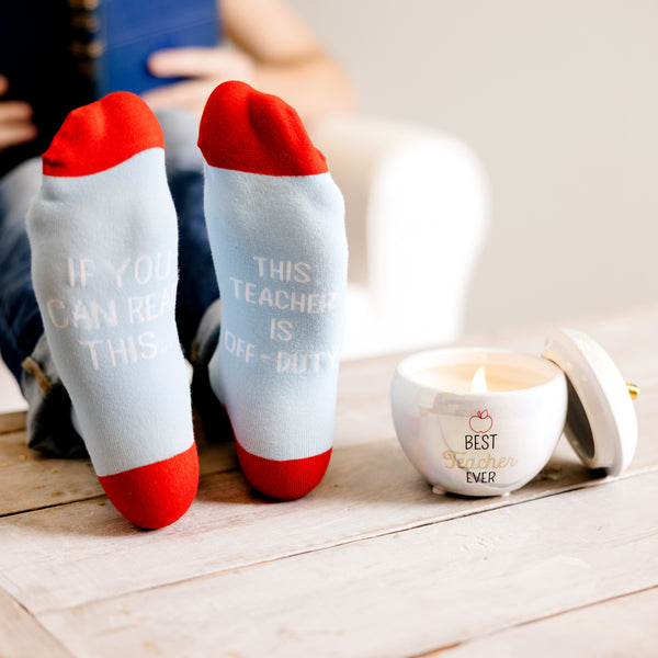 Pavilion Gift Company Off Duty Unisex S/M Cotton Blend Socks