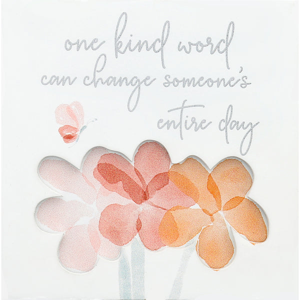 pavilion gift company One Kind Word 4.5" Layered Plaque