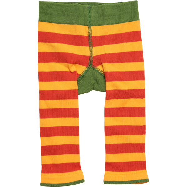 Pavilion Gift Company Orange Dino 6-12 Months Baby Leggings