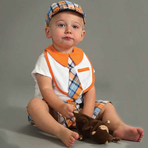 Pavilion Gift Company Orange Soda Boxer Shorts (3-6 Months)