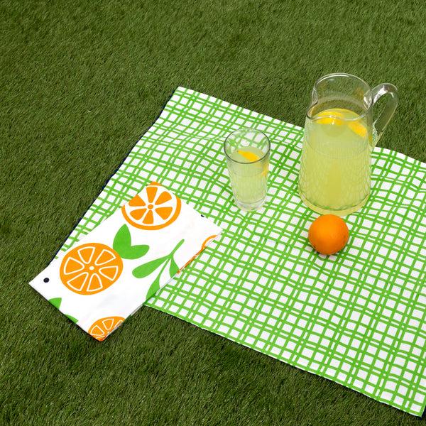 Pavilion Gift Company Oranges Tea Towel Gift Set (2 - 20" X 28")