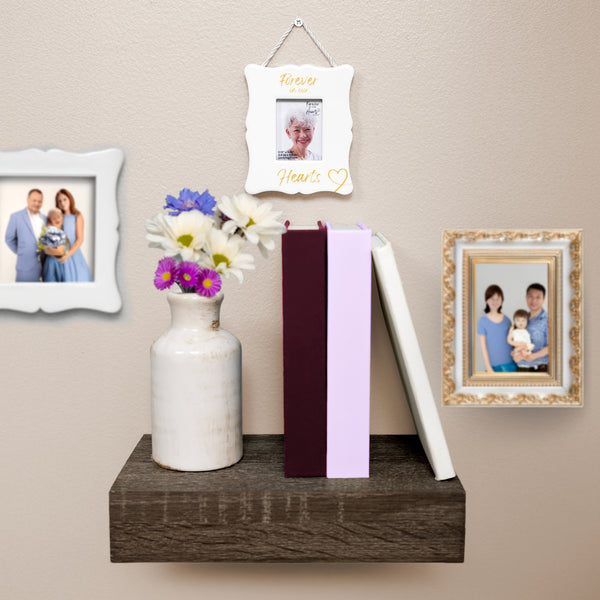 Pavilion Gift Company Our Hearts 3.5" X 4.25" Frame (Holds 2" X 2.5" Photo)