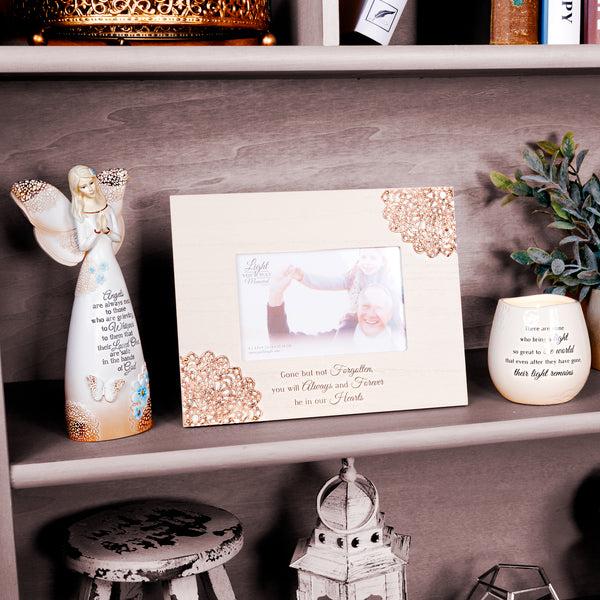 Pavilion Gift Company Our Hearts 9.5" X 7.5" Frame (Holds 6" X 4" Photo)