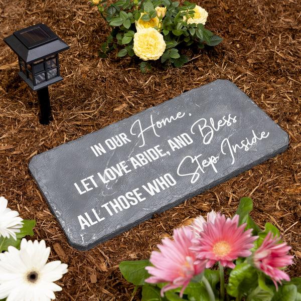 Pavilion Gift Company Our Home 16" X 7.75" Garden Stone