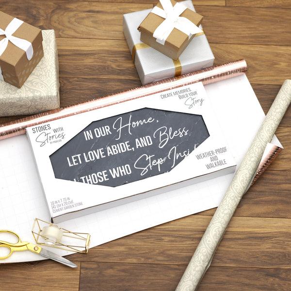 Pavilion Gift Company Our Home 16" X 7.75" Garden Stone