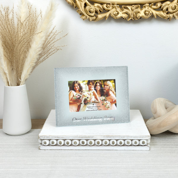 Pavilion Gift Company Our Wedding Party 8.75" X 6.75" Frame (Holds 6" X 4" Photo)