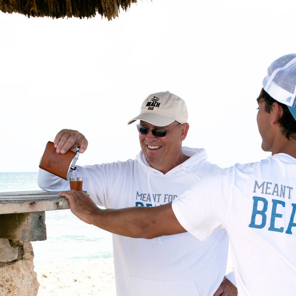 Pavilion Gift Company Out At The Beach Stainless Shot Glass With Sleeve