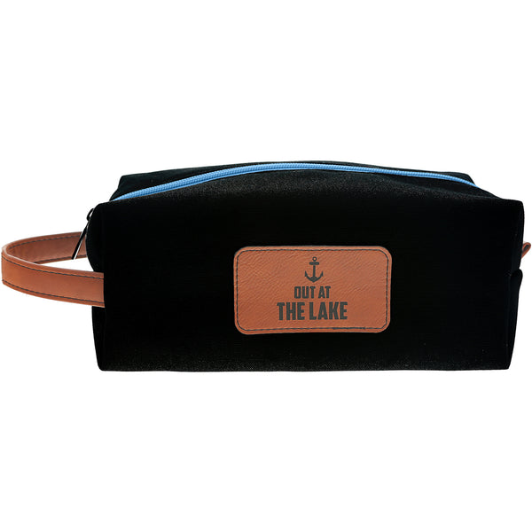 pavilion gift company Out At The Lake Canvas Toiletry Bag