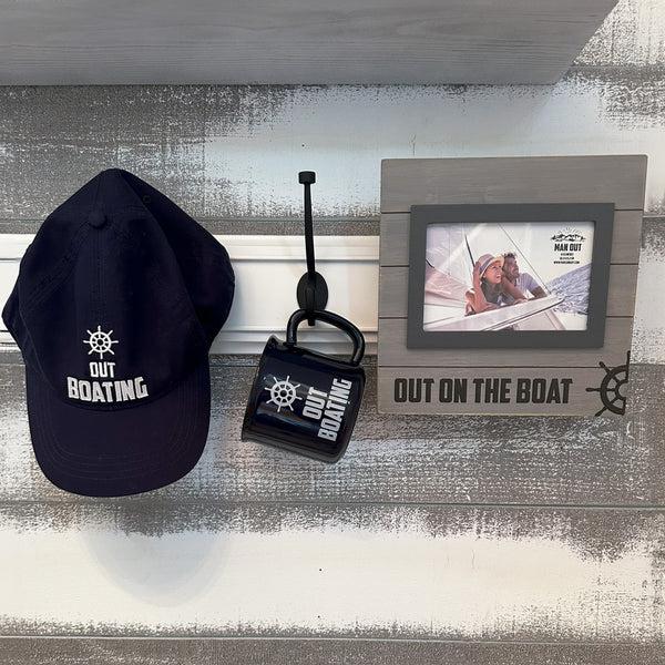 Pavilion Gift Company Out Boating Dark Blue Adjustable Hat