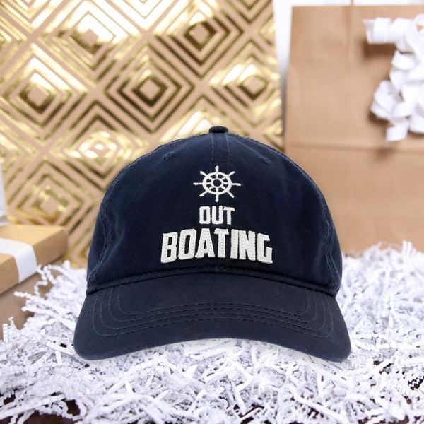 Pavilion Gift Company Out Boating Dark Blue Adjustable Hat