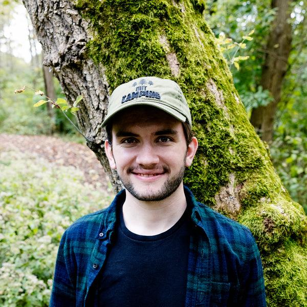 Pavilion Gift Company Out Camping Olive Adjustable Hat