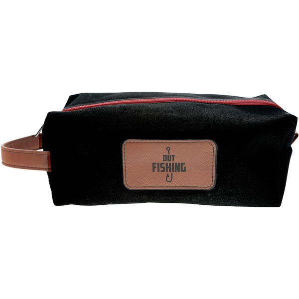 pavilion gift company Out Fishing Canvas Toiletry Bag