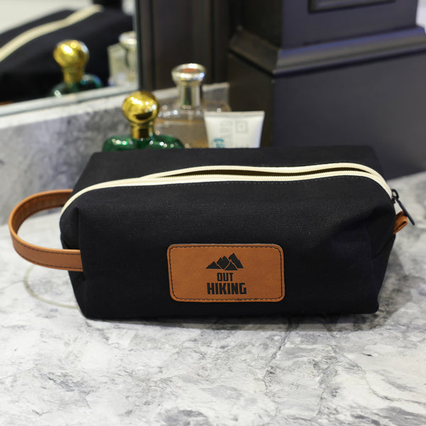 Pavilion Gift Company Out Hiking Canvas Toiletry Bag