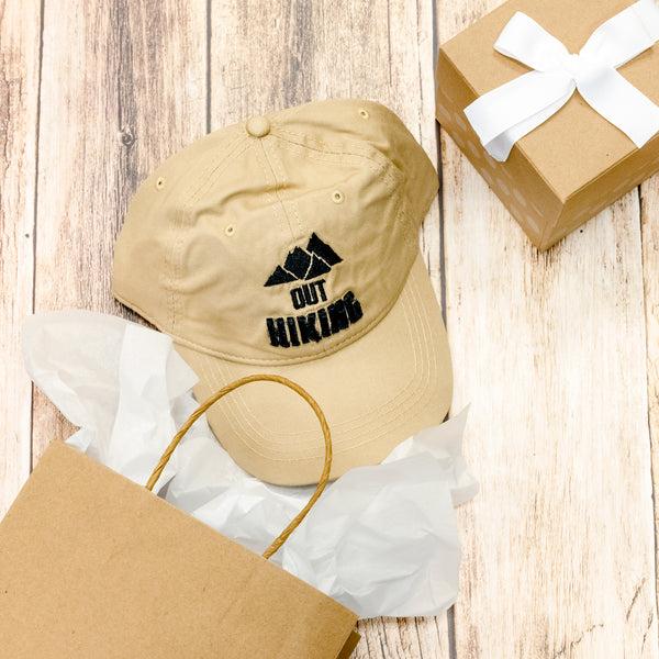 Pavilion Gift Company Out Hiking Tan Adjustable Hat