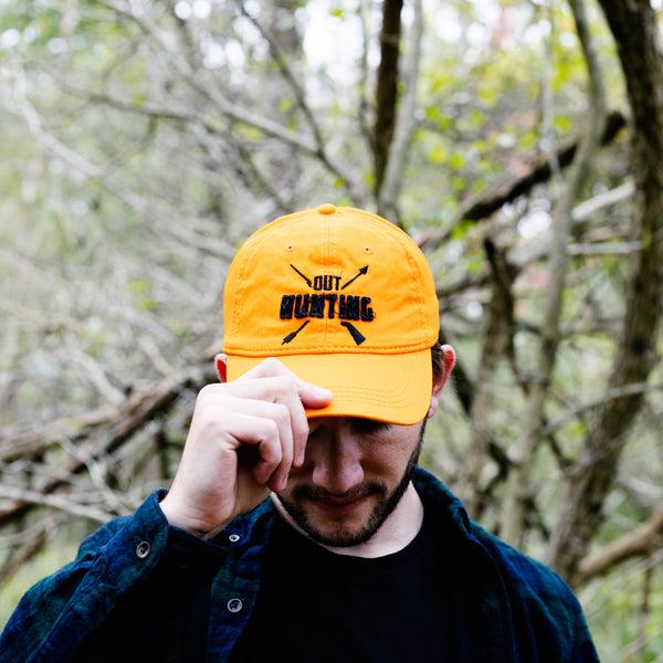 Pavilion Gift Company Out Hunting Orange Adjustable Hat
