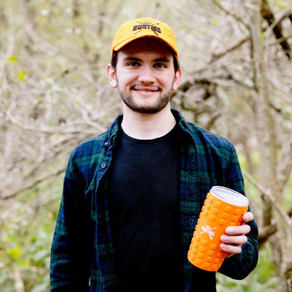 Pavilion Gift Company Out Hunting Orange Adjustable Hat