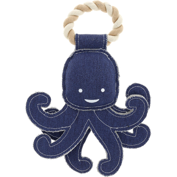 pavilion gift company Out Of Reach 12.5" Canvas Dog Toy on Rope