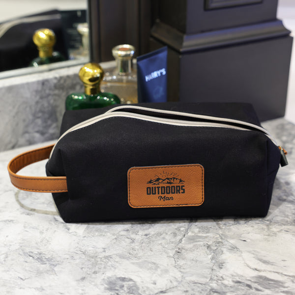 Pavilion Gift Company Outdoors Man Canvas Toiletry Bag