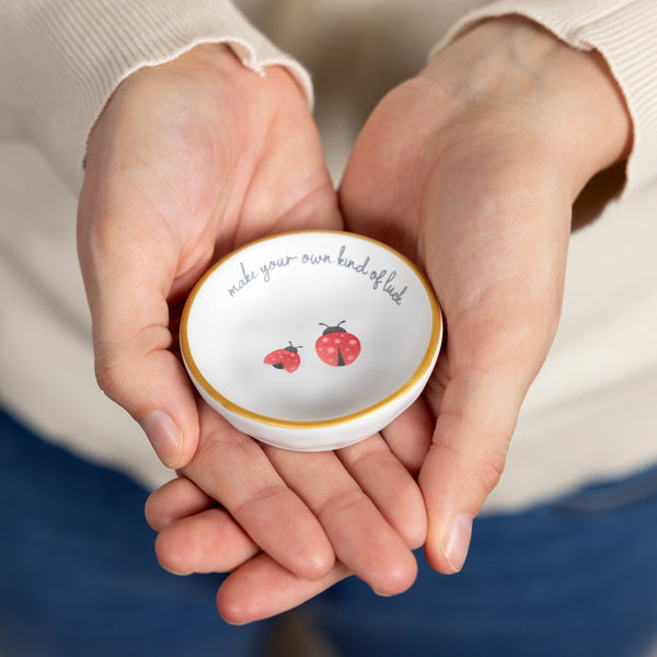 Pavilion Gift Company Own Kind Of Luck 2.5" Trinket Dish