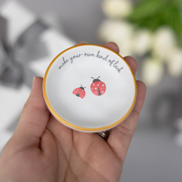 Pavilion Gift Company Own Kind Of Luck 2.5" Trinket Dish