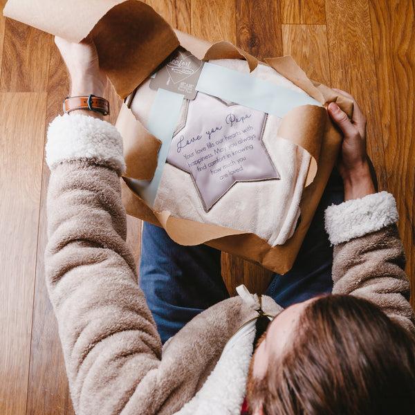 Pavilion Gift Company Papa 50" X 60" Royal Plush Blanket