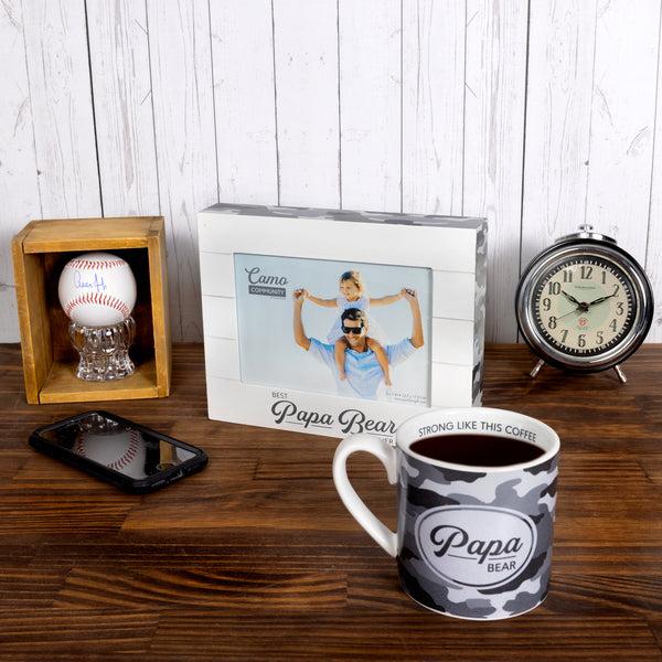 Pavilion Gift Company Papa Bear 9" X 7.25" MDF Frame (Holds A 7" X 5" Photo)