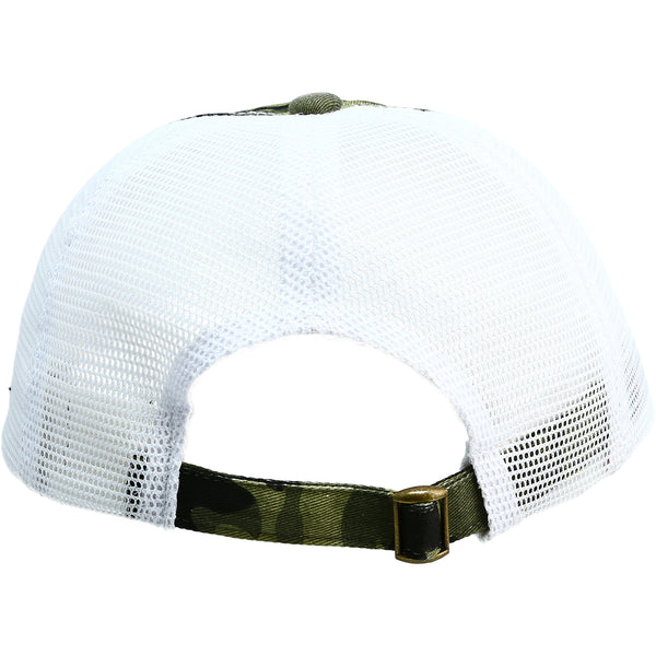 Pavilion Gift Company Papa Bear Green Camo Adjustable Mesh Hat