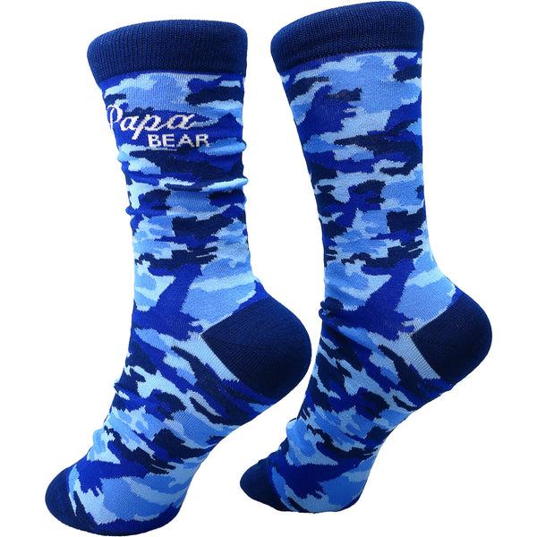 Pavilion Gift Company Papa Bear S-M Cotton Blend Sock