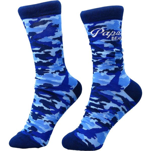 pavilion gift company Papa Bear S-M Cotton Blend Sock