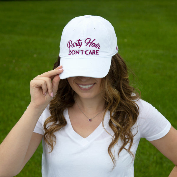 Pavilion Gift Company Party Hair White Adjustable Hat