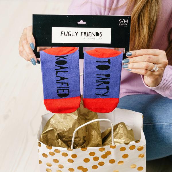 Pavilion Gift Company Party S/M Unisex Cotton Blend Sock