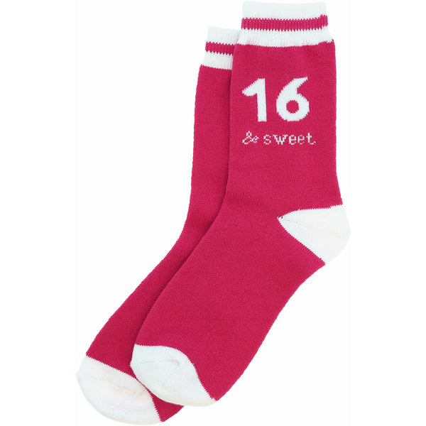 pavilion gift company 16 & Sweet Ladies Crew Sock