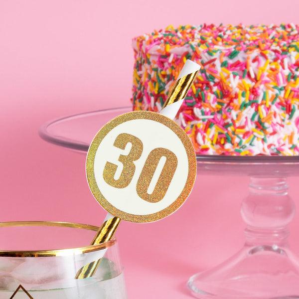 Pavilion Gift Company 30 24 Pack Party Straws
