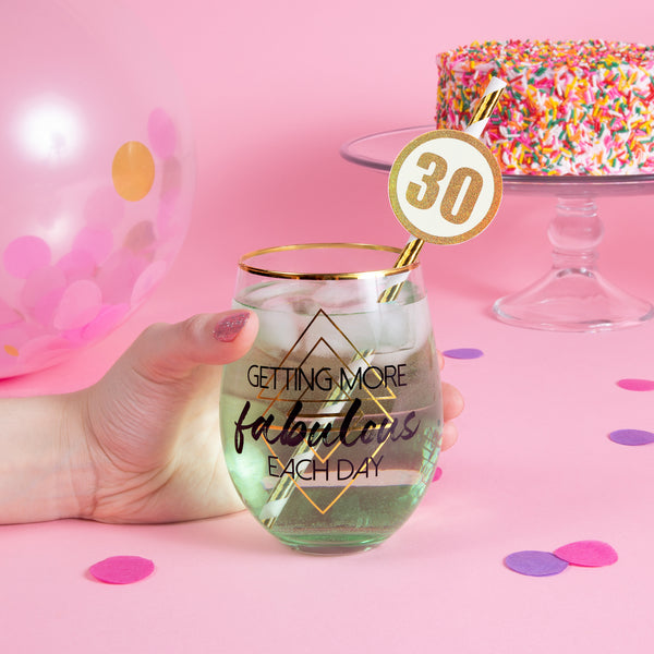 Pavilion Gift Company 30 24 Pack Party Straws