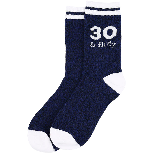 pavilion gift company 30 & Flirty Ladies Crew Sock