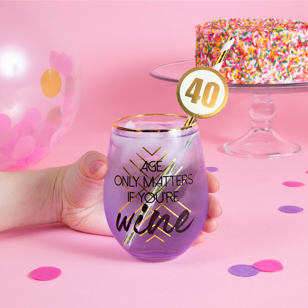 Pavilion Gift Company 40 24 Pack Party Straws