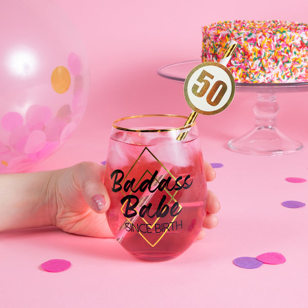 Pavilion Gift Company 50 24 Pack Party Straws