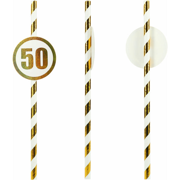 Pavilion Gift Company 50 24 Pack Party Straws