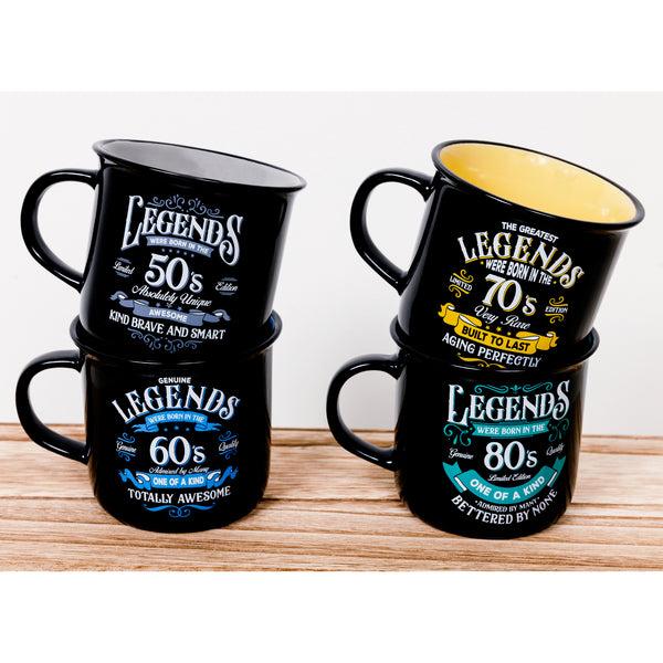 Pavilion Gift Company 60's 13 Oz Mug